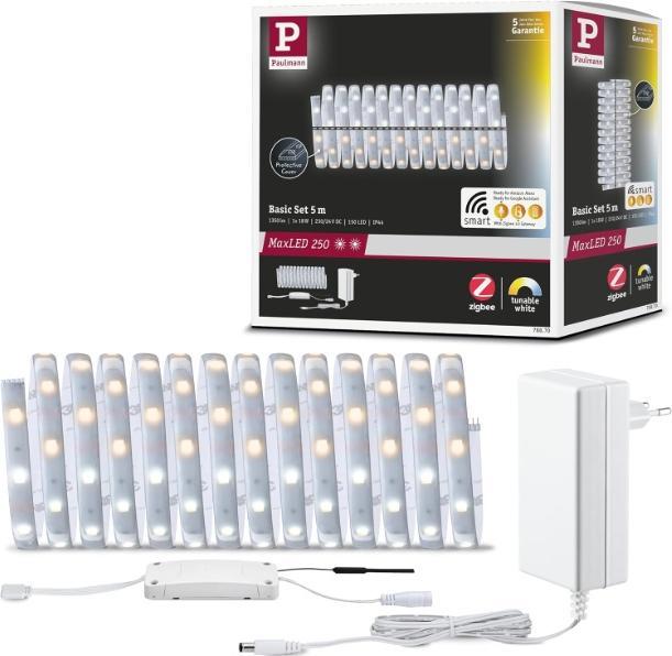 Image du produit Paulmann MaxLED 250 Stripe Set (Blanc, 500 cm, Intérieur)