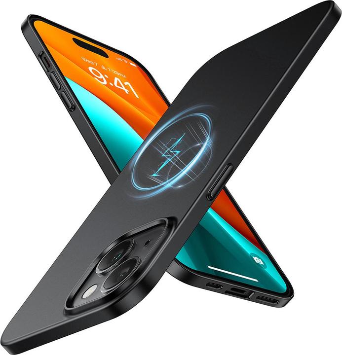 Actual product image Torras - OriginFit-Mag Series - iPhone 15 - Black (Apple iPhone 15)
