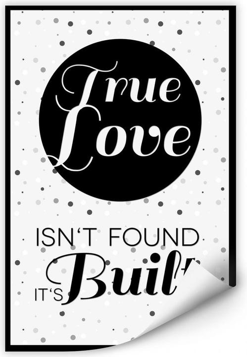 Produktbild Trenddeko True Love (40 x 60 cm)