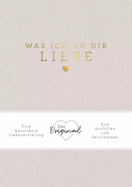 Produktbild Was ich an dir liebe (Deutsch, Alexandra Reinwarth, 2023)