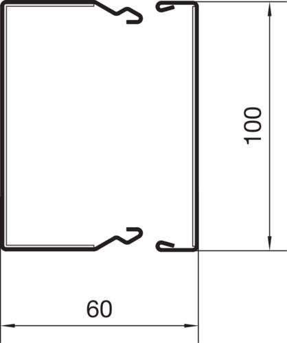 Produktbild Hager Brandschutzkanal (200 cm)