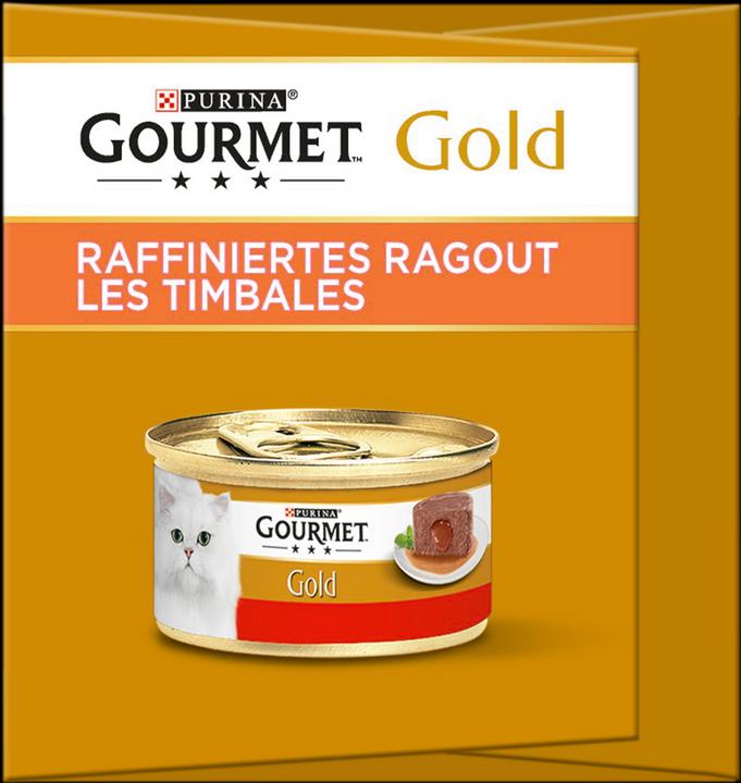 Produktbild Gourmet Gold (Senior, Adult, 4 Stk., 85 g)
