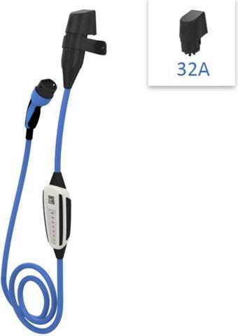 Produktbild NRGkick KfW Max 7.5m GSM/GPS/SIM Schutzverriegelung,Wandsteckd32A (Typ 2, 22 kW, 32 A, Typ 2)