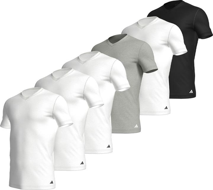 Image du produit adidas Pack de 6 maillots de corps / shirts à manches courtes Active Core Cotton (XL)