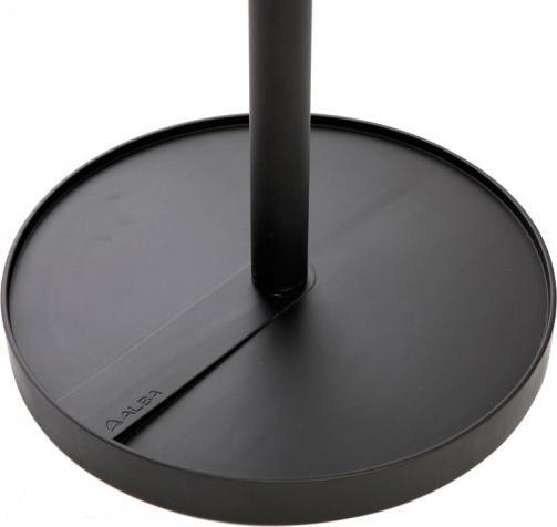 Productafbeelding Alba Kapstok PMSTAN3 N, 8 haken, zwart met 8 zwarte jashaken van kunststof, met 2 abn