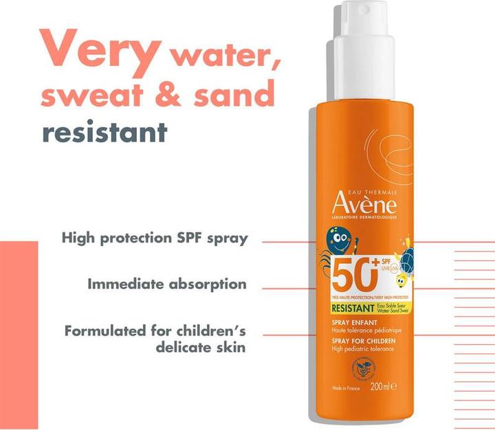 Immagine prodotto Avène Kinder Sonnenspray (Latte solare, SPF 50+, 200 ml)
