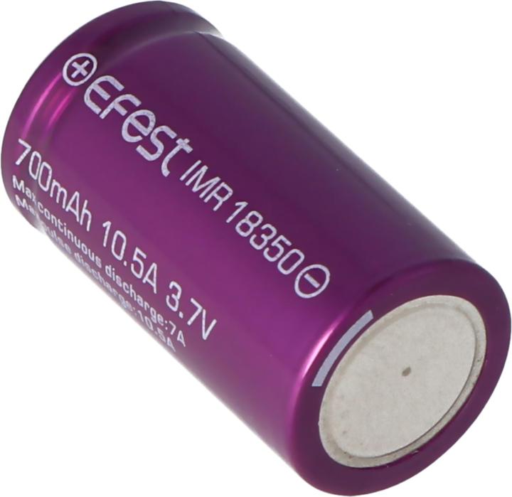 Image du produit Efest IMR18350 (Pluspol erhöht) (1 pcs, 18350, 700 mAh)