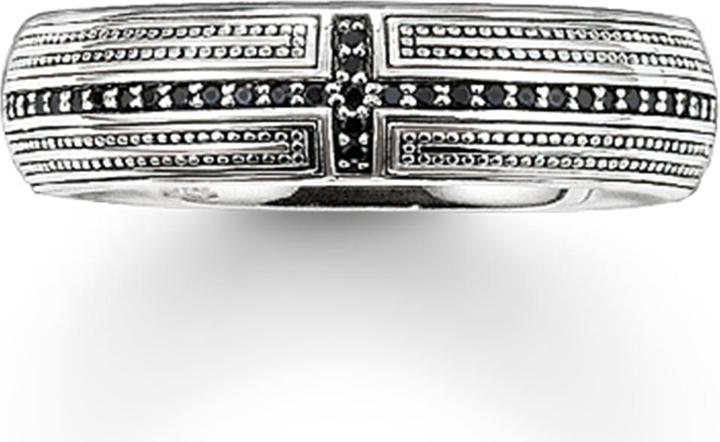Produktbild Thomas Sabo Bandring Kreuz Pavé (48, 925 Silber)