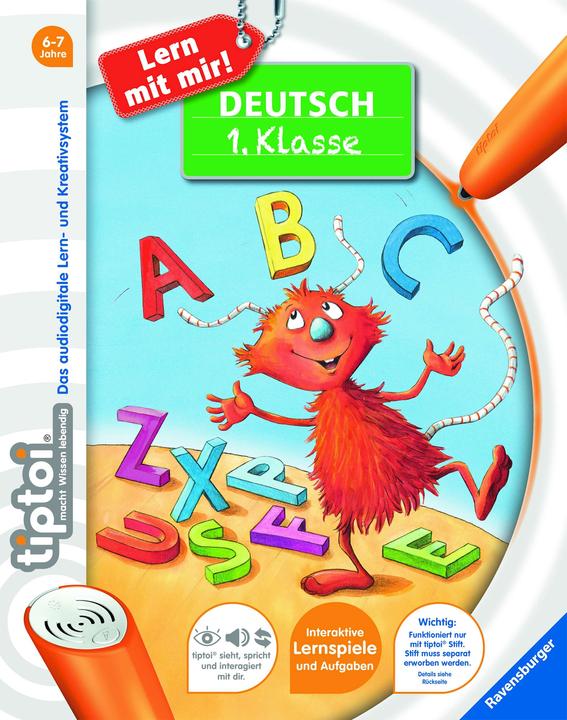 Immagine prodotto tiptoi Deutsch 1. Klasse (Tedesco, Eva Odersky, 2015)