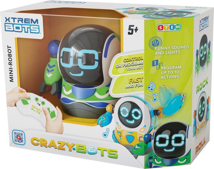 Productafbeelding Xtrem Bots Robot Crazy Bots Roll IR