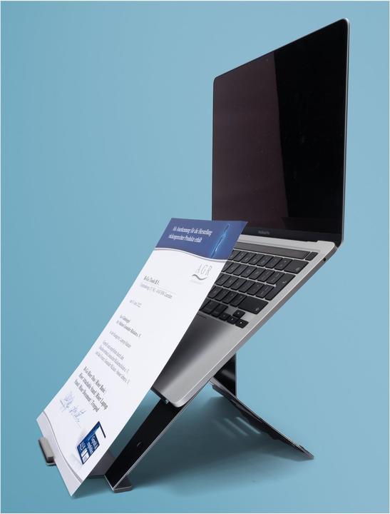 R-Go Tools R-Go Laptopständer 10"-20" Max.5KG Alu Riser schwarz