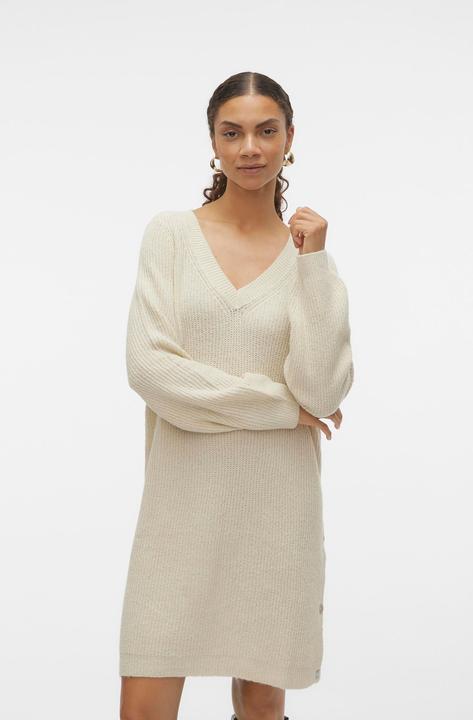Immagine prodotto Vero Moda VMTINI LS V-NECK SHORT DRESS BOO Vestito lavorato a maglia (XS)