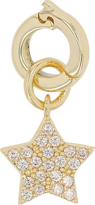 Produktbild Amor Charms für Damen, 925 Sterling Silber, Zirkonia synth. | Stern (Silber 925)