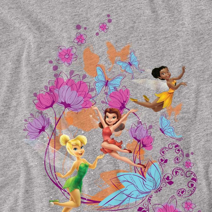 Immagine prodotto Disney Interactive Studios And Butterflies Maglietta Campanellino e Rosetta Adulto Unisex (L)