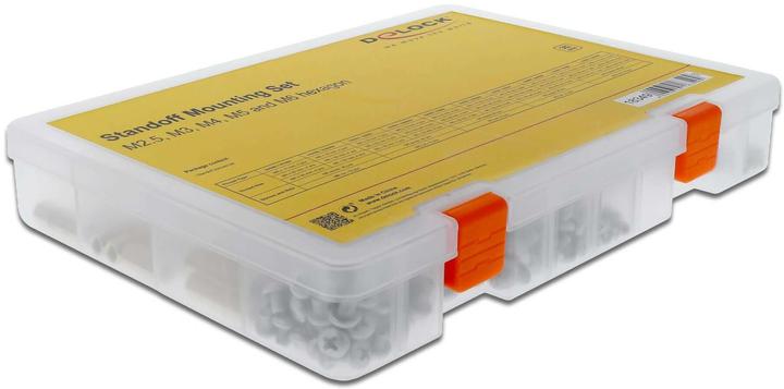 Delock Abstandshalter Befestigungsset M2.5, M3, M4, M5 und M6 Sechskant 362 Stück