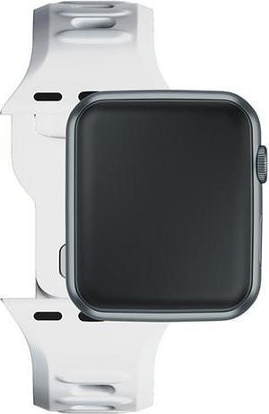 Immagine prodotto 3MK Cinturino in silicone biały/white dla Apple Watch 42/44/45/49mm (Silicone, Acciaio inossidabile)