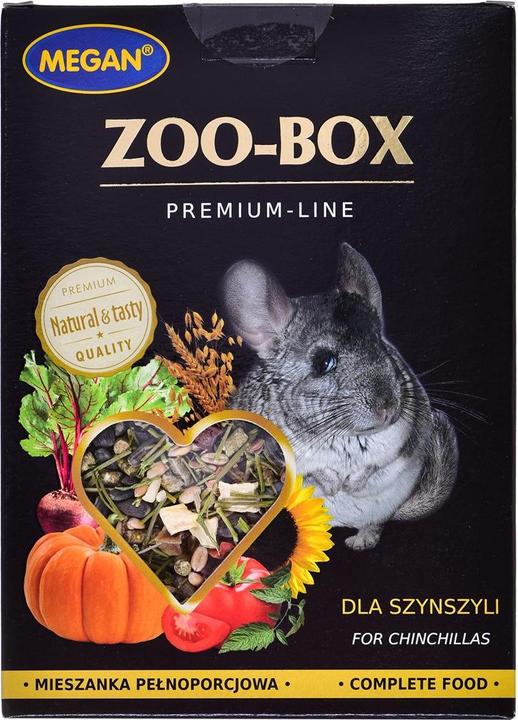 Immagine prodotto Megan Zoo Box - Cibo per cincillà - 500 g (0.50 kg)