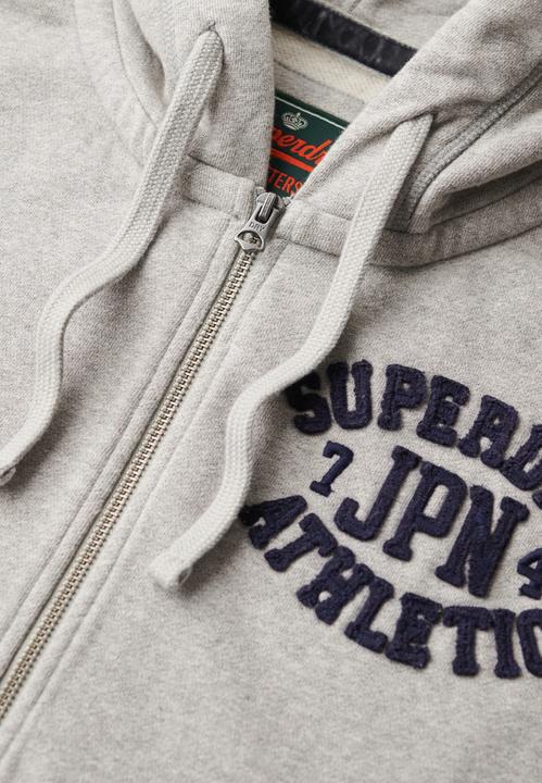 Immagine prodotto Superdry Giacca felpata Casual Vestibilità comoda Felpa con cappuccio atletica vintage con zip (M)