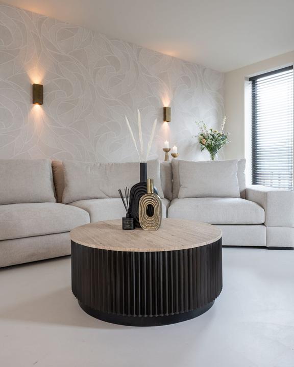 Image du produit Richmond Interiors Table basse Hampton ronde 90