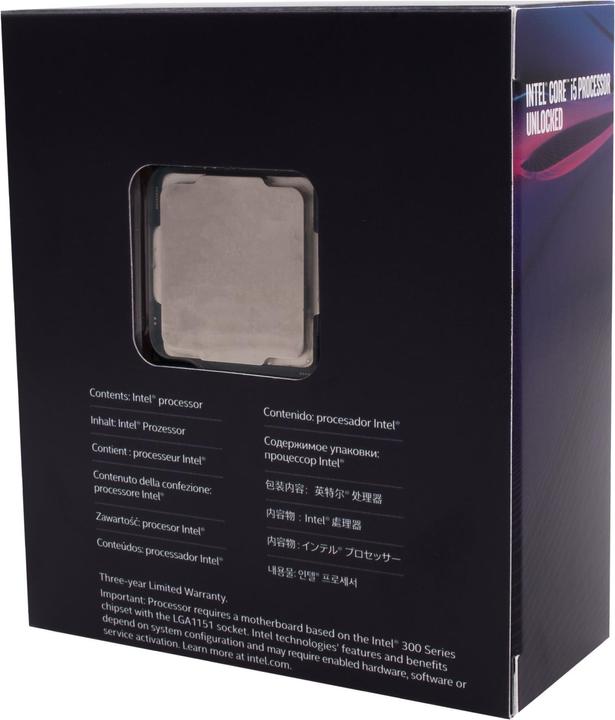 Produktbild Intel Core i5-9600K (LGA 1151, 3.70 GHz, 6 -Core)
