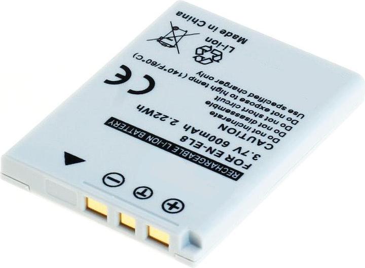 Produktbild AGI 23386 - 600 mAh - 3,7 V - Lithium-Ion (Li-Ion) - 1 Stück(e) (Akku)