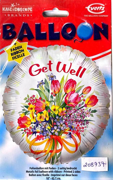 Image du produit Everts - Ballon en aluminium GET WELL