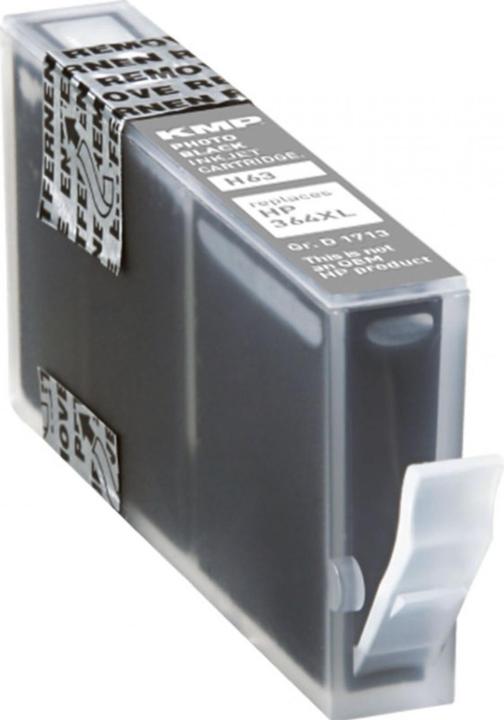 Produktbild KMP H63 Tintenpatrone photo sw komp. m. HP CB 322 EE No. 364 XL (PBK)