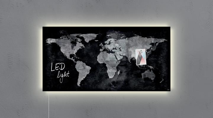 Actual product image Sigel World map (Magnet board, 91 x 46 cm)