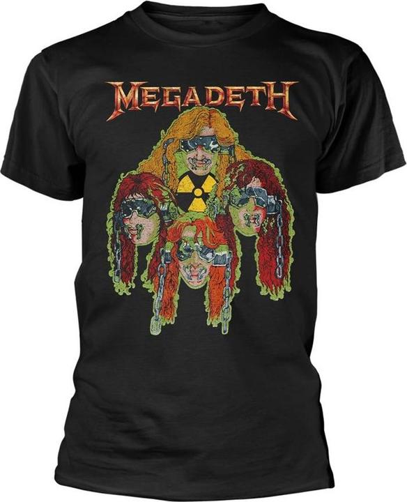 Megadeth Nuclear Glow Heads TShirt (3XL)