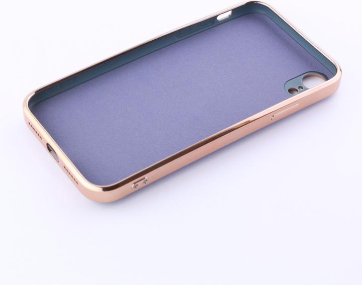 Actual product image PhoneLook Coque Gel Bronze avec anneau gris (Apple iPhone XR)