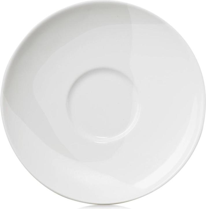 Actual product image Revol Confluence espresso saucer D13cm H1.3cm coconut al. white