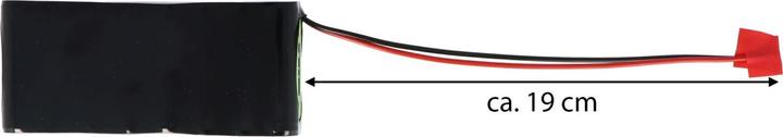 Actual product image AccuCell Battery GE Hellige Marquette defibrillator Responder 1000, 1100 (1 pcs., Device specific, 600 mAh, Chargers without battery)