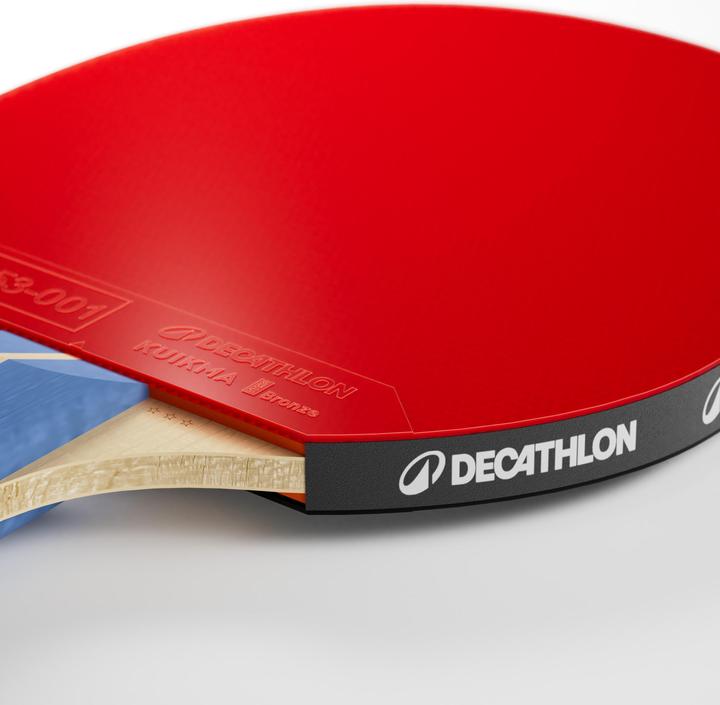 Produktbild Kuikma Set 2 Tischtennisschläger - TTR 100 Vielseitig 3* ITTF Schule und Bälle