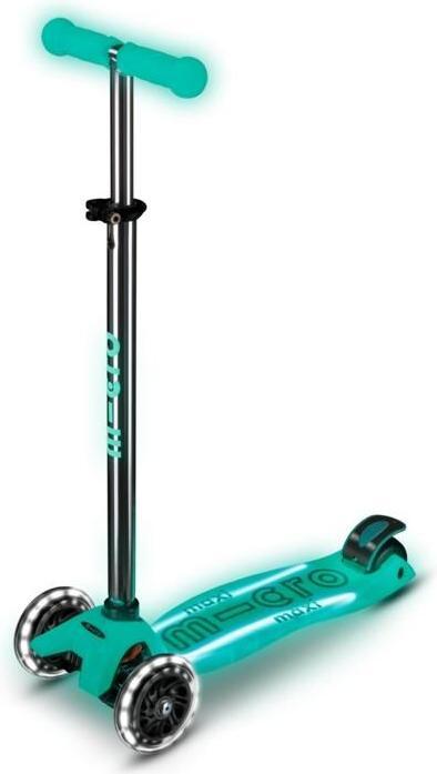 Immagine prodotto Micro Scooter Maxi Deluxe Glow LED Plus Jelly Green