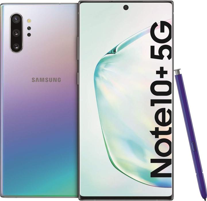 Image du produit Telekom Galaxy Note 10+ (256 Go, Aura Glow, 6.80", SIM simple, 16 Mpx, 5G)
