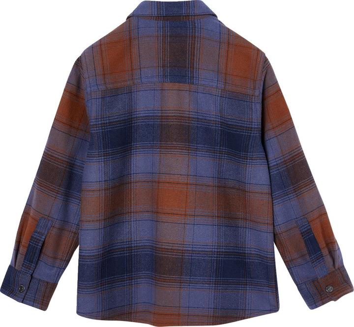 Actual product image Vertbaudet Soft boys' lumberjack shirt (92)