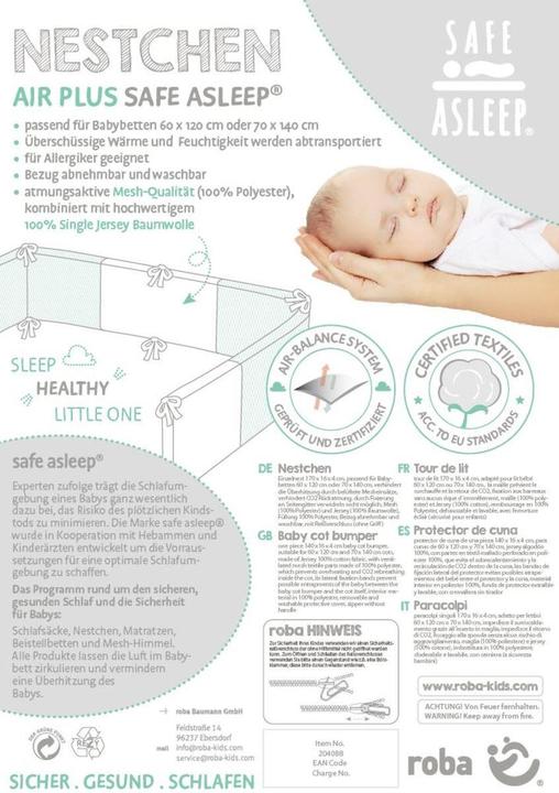 Produktbild Roba Air Plus safe asleep