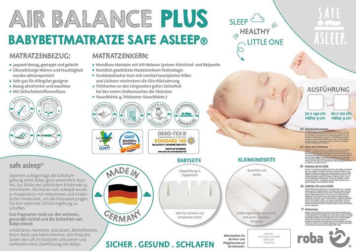 Produktbild Roba Air Balance Plus (70 x 140 cm)