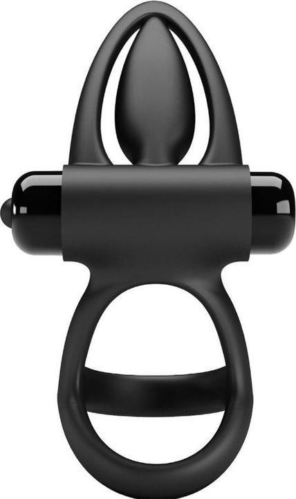Actual product image Pretty Love Vibration Ring 10 Vibrations Black Silicone
