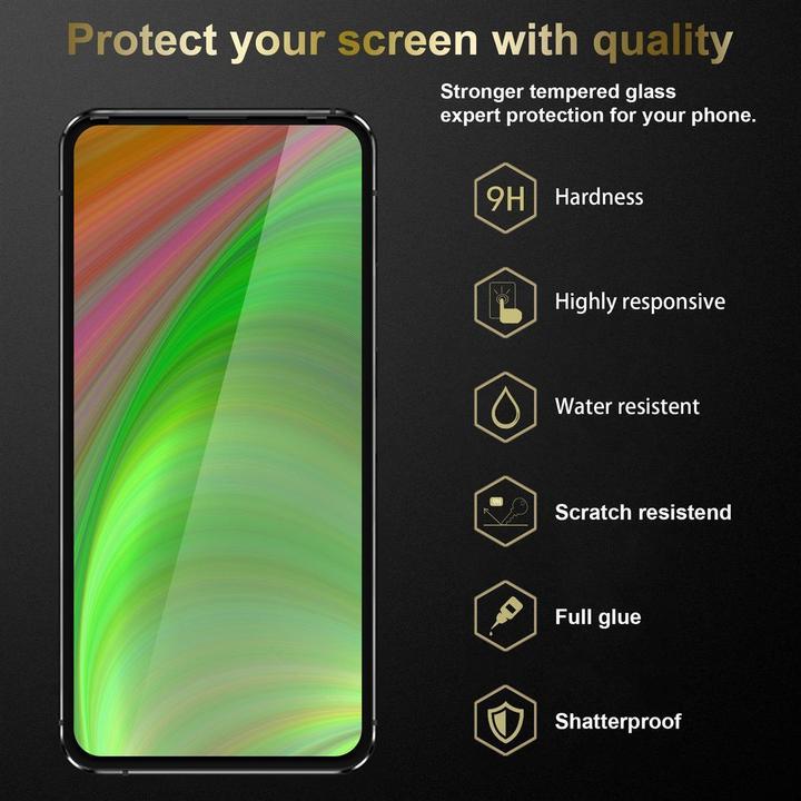 Produktbild Cadorabo Vollbild Displayschutzglas (1 Stück, Asus Zenfone 7 Pro)
