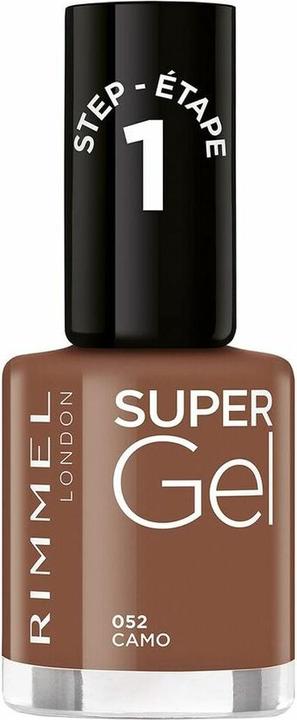 Produktbild Rimmel London RIMMEL Super Gel Nagellack Nr. 052 Camo 12ml (052 Camo, Gel-Effekt Nagellack)