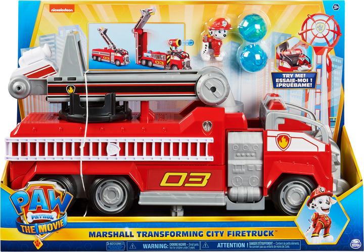 Image du produit Spin Master Camion de pompiers Marshall Deluxe