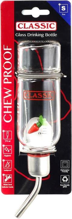 Actual product image Karlie Glass drinking bottle Classic