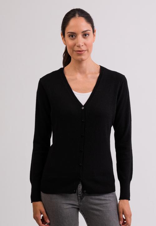 Immagine prodotto Cash-Mere Kaschmir Cardigan V-Ausschnitt (S)