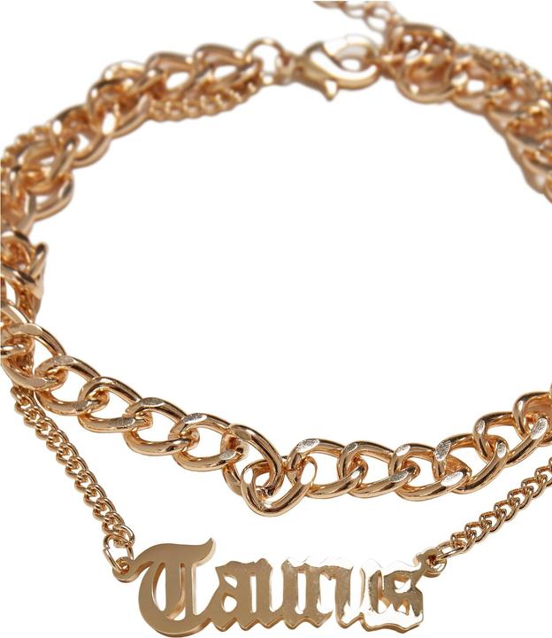 Produktbild Urban Classics Zodiac Golden Anklet (20% rostfreier Stahl, 80% Eisen)