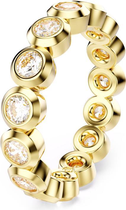Produktbild Swarovski Imber Ring Rundschliff Weiss Gold (55)