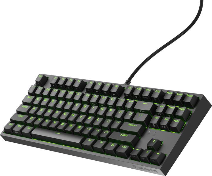 Produktbild Genesis Klawiatura THOR 404 TKL Gateron Yellow Pro (NKG-2069) (Eng. Int., Kabelgebunden)