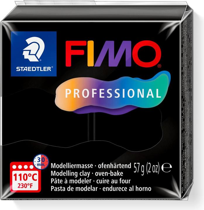 Fimo Mod.masse prof 57g noir