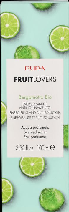 Actual product image Pupa Milano Fruit Lovers Scented Water 003 - Bergamotto 100 ml (Eau de cologne, 100 ml)