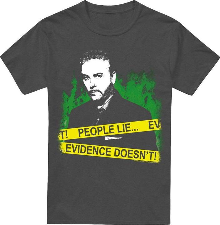 Actual product image Csi: NY Unisex Adult People Lie T-Shirt (XL)
